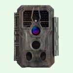 Caméra de chasse, 64mp 1296p avec son et vision nocturne, ip66 Étanche et no glow led infrarouge, activé ... Caméra de chasse, 64mp 1296p avec son et vision nocturne, ip66 Étanche et no glow led infrarouge, activé ...