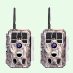 Pack x2 caméras piège photographique nocturne wifi, 64mp hd 1296p, détection de mouvement 120°pir et ... Pack x2 caméras piège photographique nocturne wifi, 64mp hd 1296p, détection de mouvement 120°pir et ...