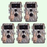 Pack x5 caméras piege photographique nocturne vision 64mp hd1296p, détection de mouvement pir de 70° ... Pack x5 caméras piege photographique nocturne vision 64mp hd1296p, détection de mouvement pir de 70° ...