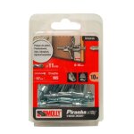 10 chevilles mtalliques  expansion 6s + vis m5 molly