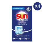 4x3 doses nettoyants lave - vaisselle sun classic contre calcaire & dpts graisse