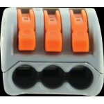 5 bornes universelles 3x2, 5mm - wago