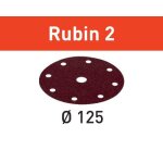 Abrasif stf festool - d125 / 8 - grain 220 - ru2 - 50 pi�ces - 499100