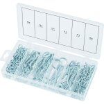 Assortiment de goupilles et crochets, 151 pcs (prix indicatif - ref vendue uniquement en prsentoir)