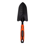 Black + decker pelle de jardin avec chelle de mesure 35 cm polypropylne noir / orange
