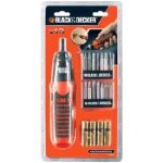 Black & decker visseuse accumulateur avec accessoires 19 pices