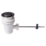 Bonde de lavabo sans tirette
