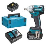 Boulonneuse  chocs makita dtw285rtj 18 v li - ion 280 nm (2 x 5, 0 ah)