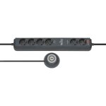 Brennenstuhl eco - line csp 24 - coupe - circuit - 6 connecteurs de sortie - 1. 5 m - h05vv - f 3g1, ...