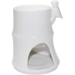Brule parfum bambou en cramique laque