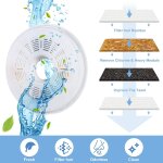 Cbafiltre de fontaine � eau pour chat - filtre de fontaine 3l avec r�sine et charbon actif rond - filtre ...