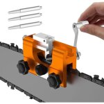 Chainsaw chain sharpening � manivelle portable, outil aff�teur de cha�ne tron�onneuse de scie pour tous ...