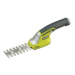 Cisaille � gazon (lame 80 mm) / sculpteur de v�g�taux (lame 120 mm) tek4 (4v 1, 2ah) li - ion rgs410 ...