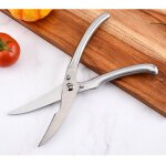 Ciseaux � volaille, ciseaux de cuisine robustes d�tachables, cisailles de cuisine polyvalentes pour la ...