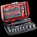 Coffret douilles nano 1 / 4 + cliquet tte ronde dition limite racing - facom - r2nano24h