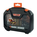 Coffret de percage et vissage - 30 pices black et decker