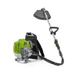Debroussailleuse thermique  dos 52cm coupe 25cm lame et fil nylon reservoir 1l autonomie 1h30 vito ...