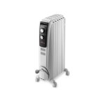 Delonghi trd40615 oil filled radiator 45m�, fins, 3 heating settings, max 1500w