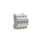 Disjoncteur 4p 610ka courbe c 25a 4 modules