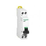 Disjoncteur dt40 1p + n 10a courbe c