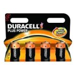 Duracell mn1400b4 pile domestique batterie � usage unique c alcaline