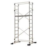 Echafaudage domestique: hauteur de travail max 4. 35m - 238703