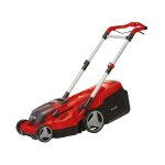 Einhell rasarro tondeuse  gazon sans fil (2 x 4, 0 ah) rouge / noir