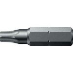Embout semi - dur, pour vis torx? 1 / 4'', 25 mm de long, dimensions : t 20