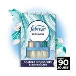 Febreze d�sodorisant electrique recharges 20ml, parfum linge frais, combat les odeurs et rafra�chit jusqu'� ...