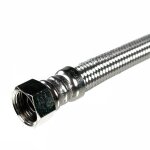 Flexible sanitaire inox Ø int�rieur 13mm femelle 3 / 4  (20 / 27) - femelle 3 / 4  (20 / 27) - longueur ...