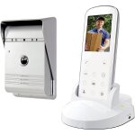Interphone vido smartwares vd36w - sans fil - unit intrieure portable