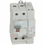Interrupteur diff�rentiel bipolaire dx� - id protection t�te de groupe - arriv�e haut / d�part haut ...