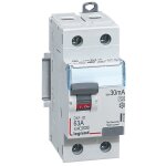 Interrupteur diffrentiel legrand bipolaire typea 30ma arrive haut / dpart bas 63 a