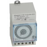 Interrupteur horaire programmable analogique cadran horizontal journalier avec rserve marche - legrand ...