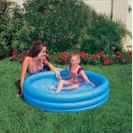 Intex - 58446np - jeu d eau et de page - piscine bleu cristal - 168 x 40 cm