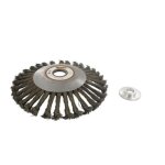 Jardin pratique tete brosse m�tallique pour d�broussailleuse - a partir de 40 cc