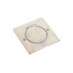 Kit prise de sol 2 p + t legrand inox