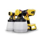 Kit pulvrisateur de peinture wagner flexio w600 hvlp sans batterie ni chargeur