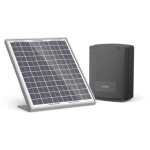 Kit solaire - avidsen - 114375 - 24 v - 20 w - pour motorisation de portail