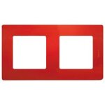 Legrand plaque niloe coquelicot 2 p 096712