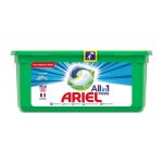 Lot de 4 - ariel alpine all in 1 pods - lessives capsules 22 lavages