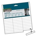Lot 90 adhesifs pour lambris pvc grosfillex