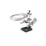 Loupe � led pour travaux de pr�cision 2 grossissements support fer � souder