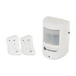Mini - alarme a d�tection mouvement et 2 t�l�commandes smartwares sc45fr