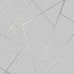 Papier peint fractal quartz argent� fin d�cor fd42280