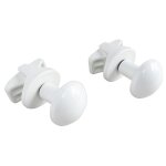 Patres o pour sche serviette blanche - pour tube rond  visser