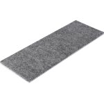 Patin adhsif feutre bords arrondis spcial carrelage et sols rugueux 3m - dimensions 208 x 15 mm - vendu ...
