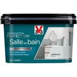 Peinture v33 rénovation perfection salle de bain tendre gris satin 2l Peinture v33 rénovation perfection salle de bain tendre gris satin 2l