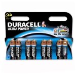 Pile aa lr6 alcaline ultra power 1. 5v x8 duracell