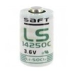 Pile au lithium saft 1 / 2 lr6 3, 6v 1200mah aa - ls 14250